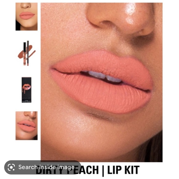 💕🌙Kylie Cosmetics Dirty Peach Lip Kit - Picture 5 of 13
